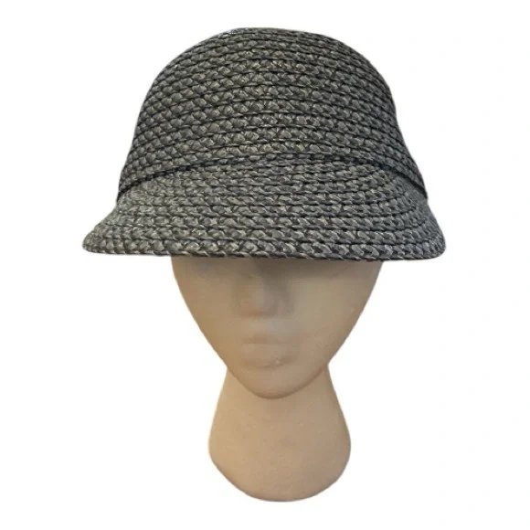 Eric Javits Mondo Woven Cap Cornflower Blue S/M - Picture 2 of 7